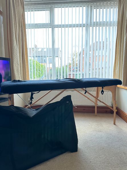 Physiotherapy Bed Bag. Travel and storage bag for physio beds.