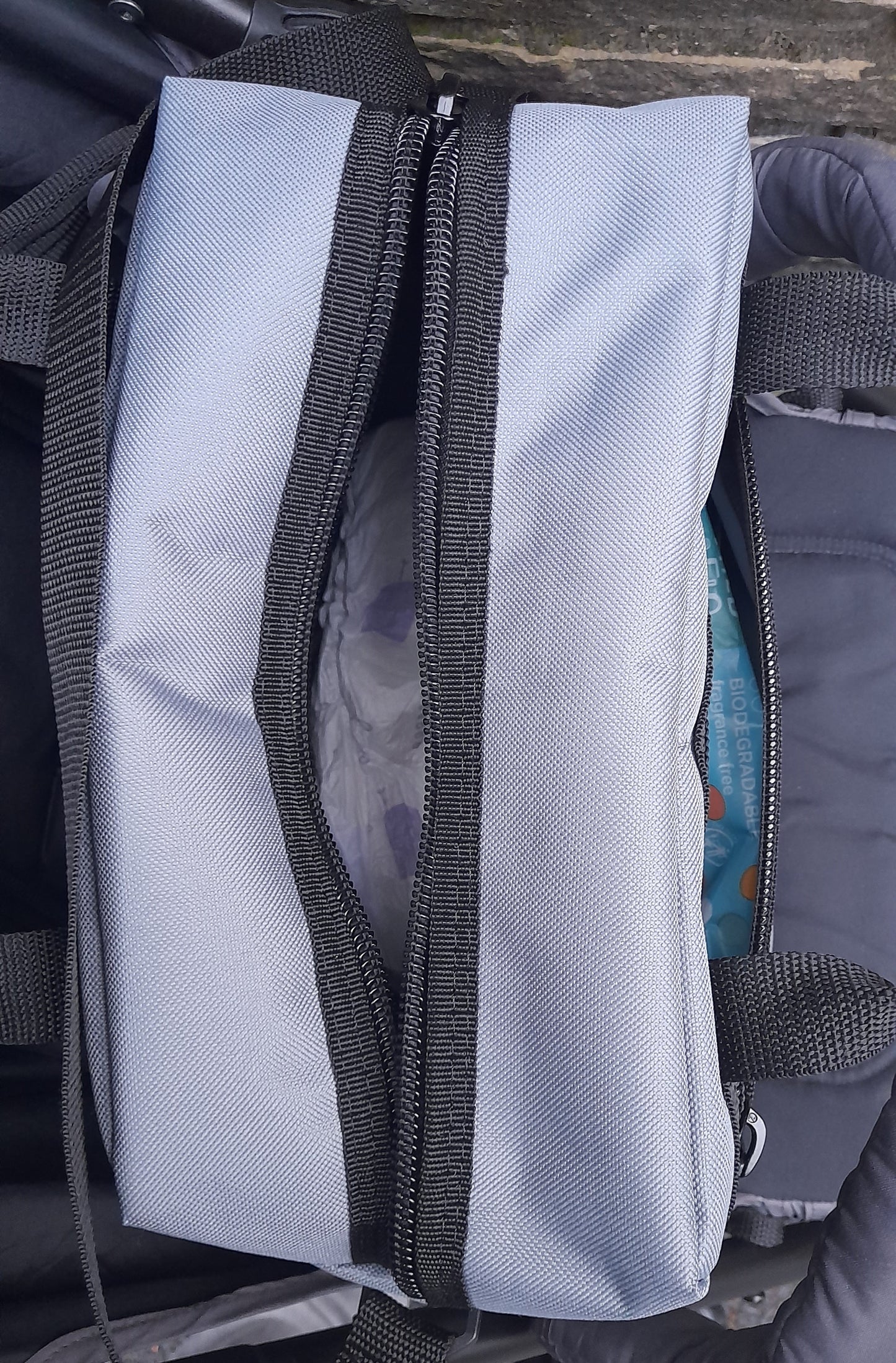 Genesis Nappy Bag. British made carrier bags for Nappies Diapers or other baby items.