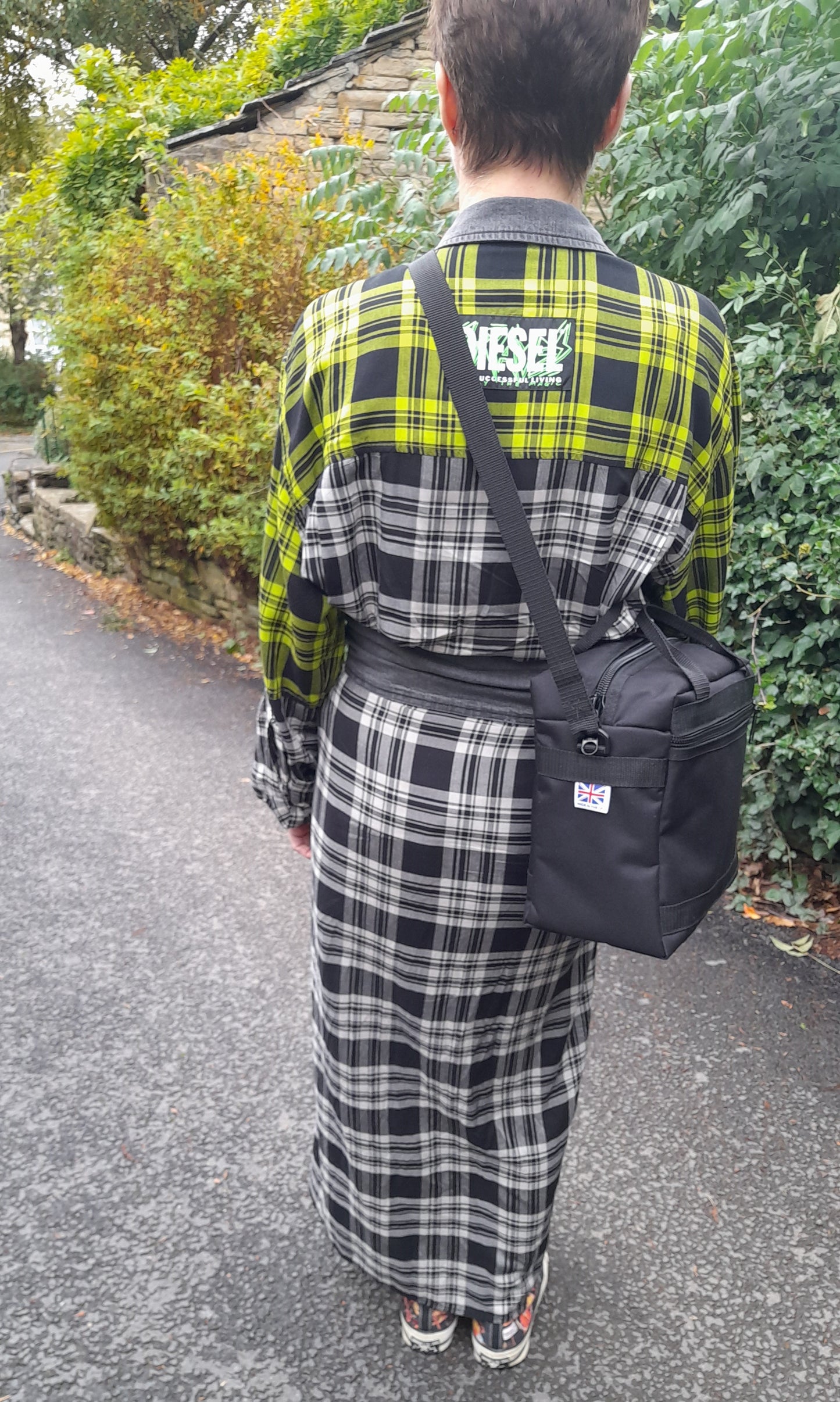 Genesis Nappy Bag. British made carrier bags for Nappies Diapers or other baby items.