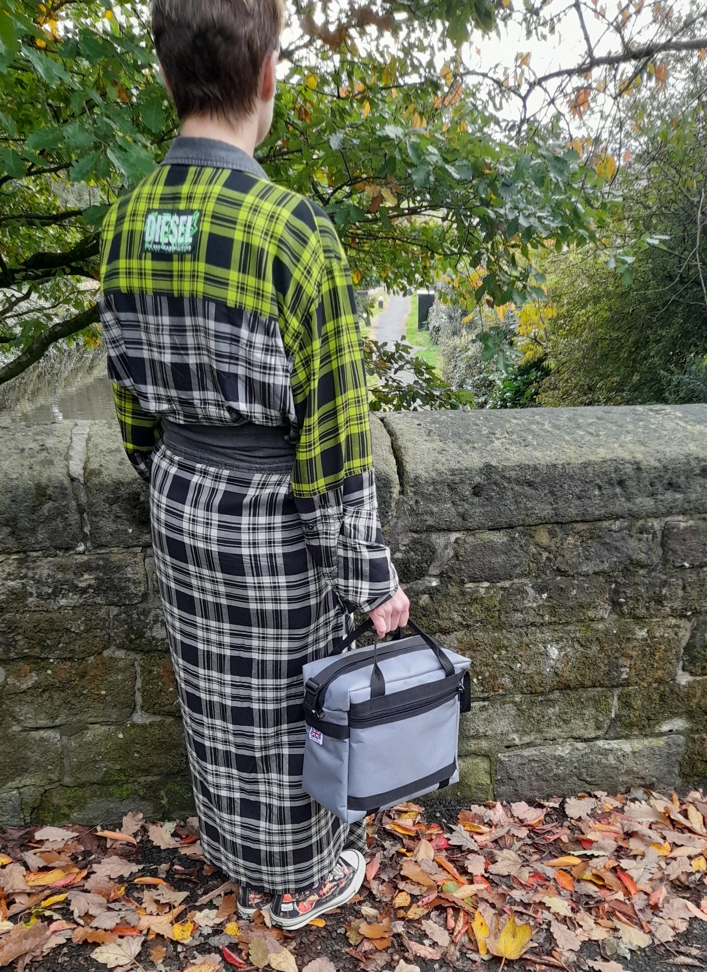 Genesis Nappy Bag. British made carrier bags for Nappies Diapers or other baby items.