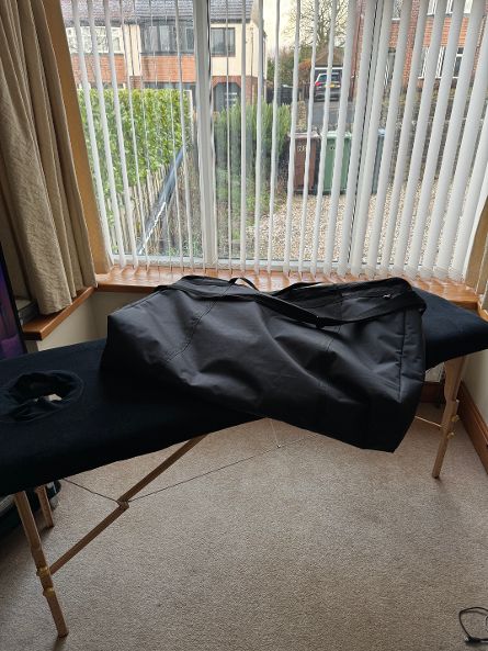 Physiotherapy Bed Bag.  Travel and storage bag for physio beds.